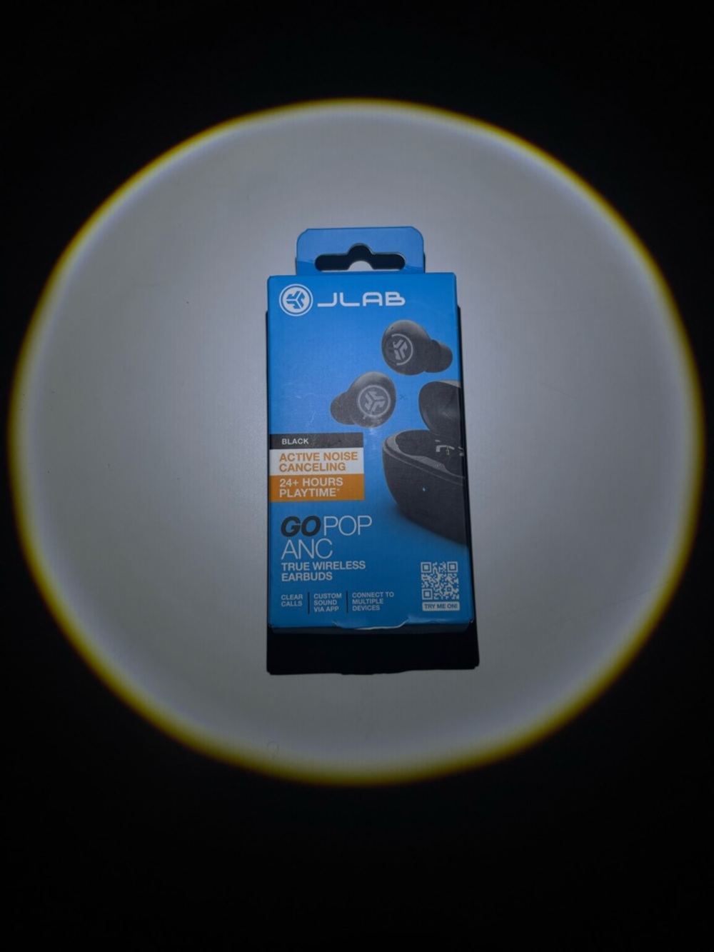 JLab GO POP ANC True Wireless Earbuds - Black
